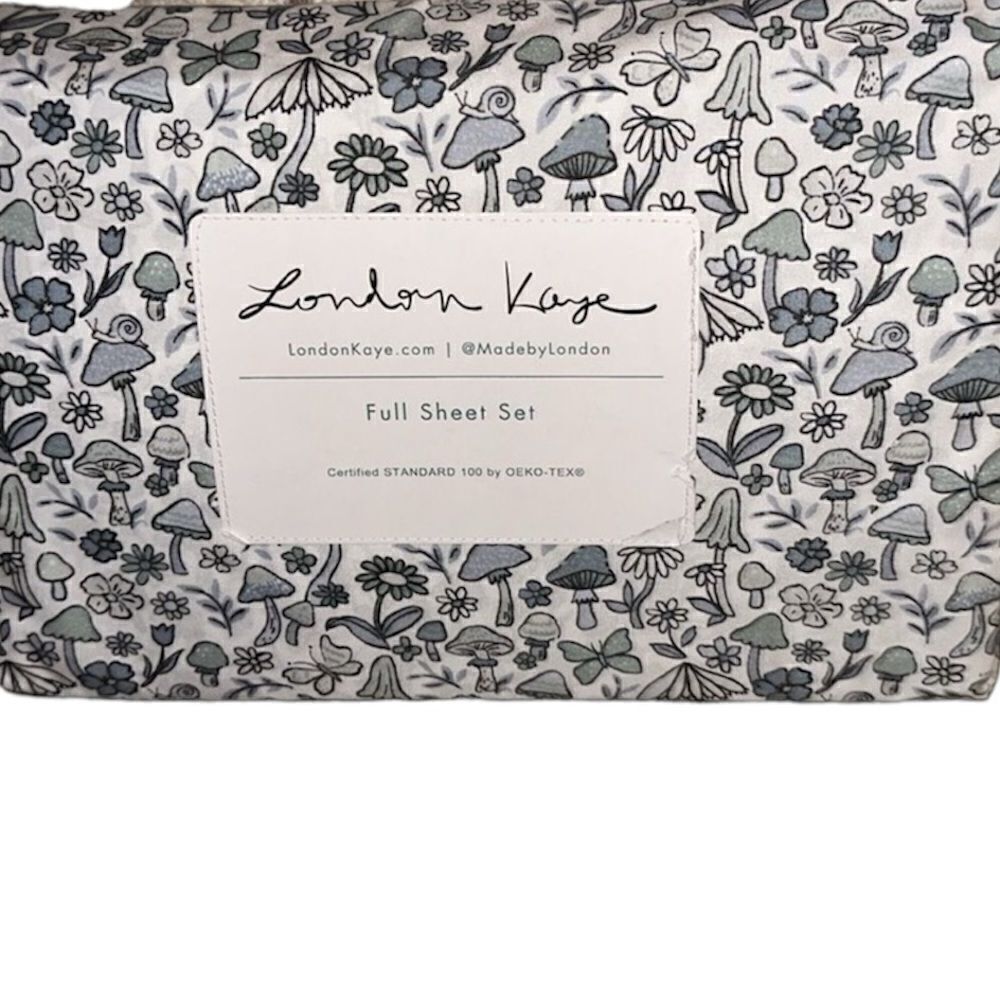 🔥London Kaye Mushroom 🍄 Sheet Set!